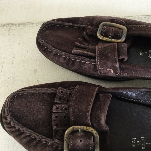 Attillo Giusti Leobruni loafers Brown Size 40 - Picture 6 of 7